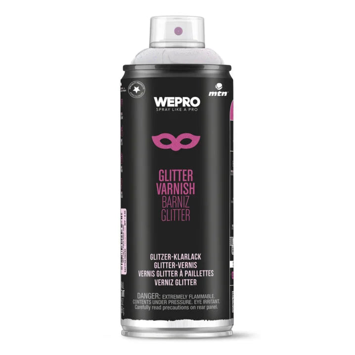 MTN PRO Glitter Varnish Silver 400ml